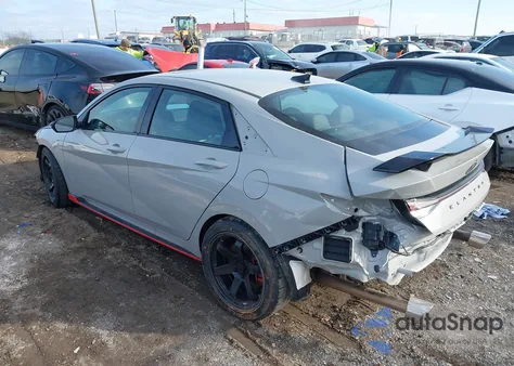 2025 Hyundai Elantra N z USA, uszkodzony, nr VIN KMHLW4DK5SU028172